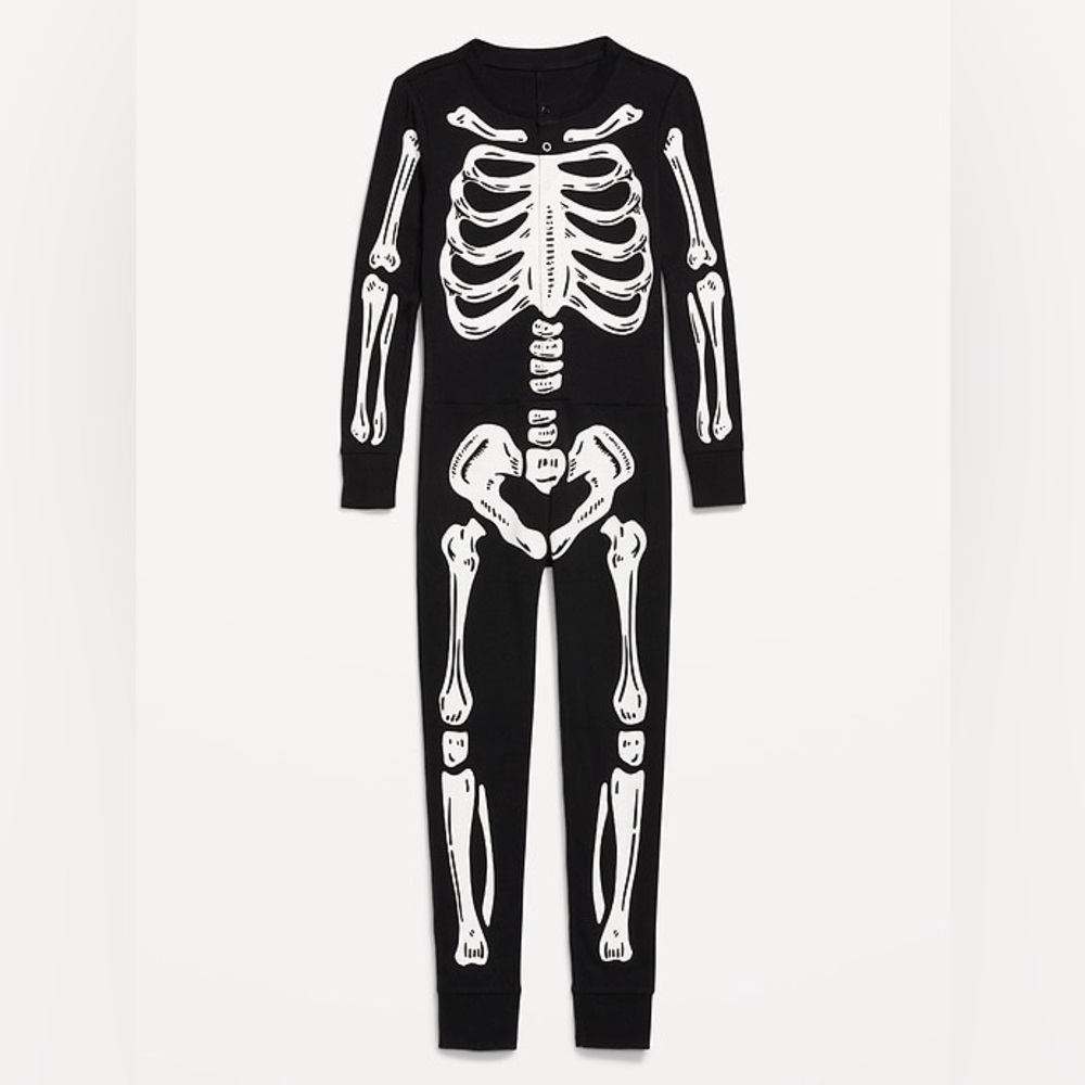 One Piece Skeleton Halloween Suit
